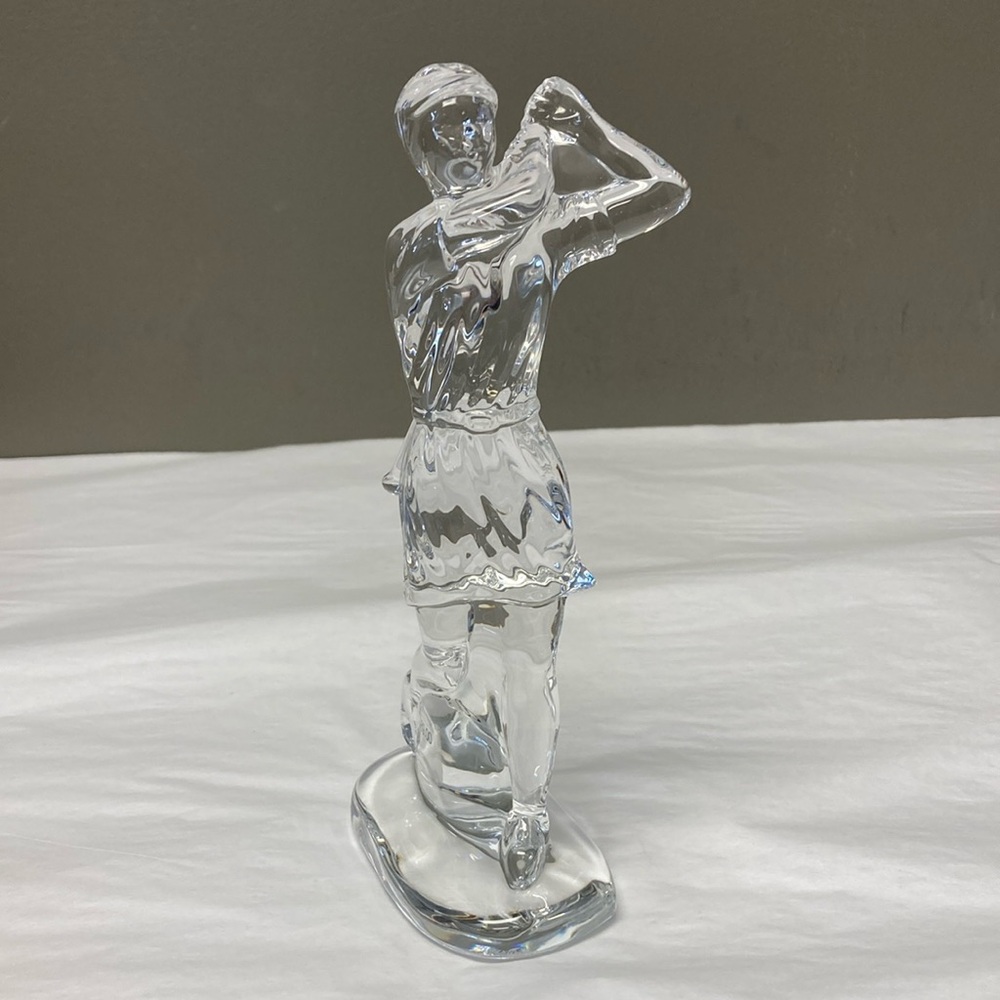 Waterford Crystal Lady Golfer Figurine